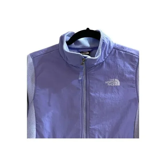 THE NORTH FACE Kids Girls Jacket Outerwear Fleece Full Zip Denali Large